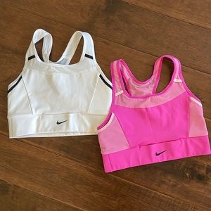 SIZE SMALL NIKE DRI FIT SPORTS BRA LONG LINE